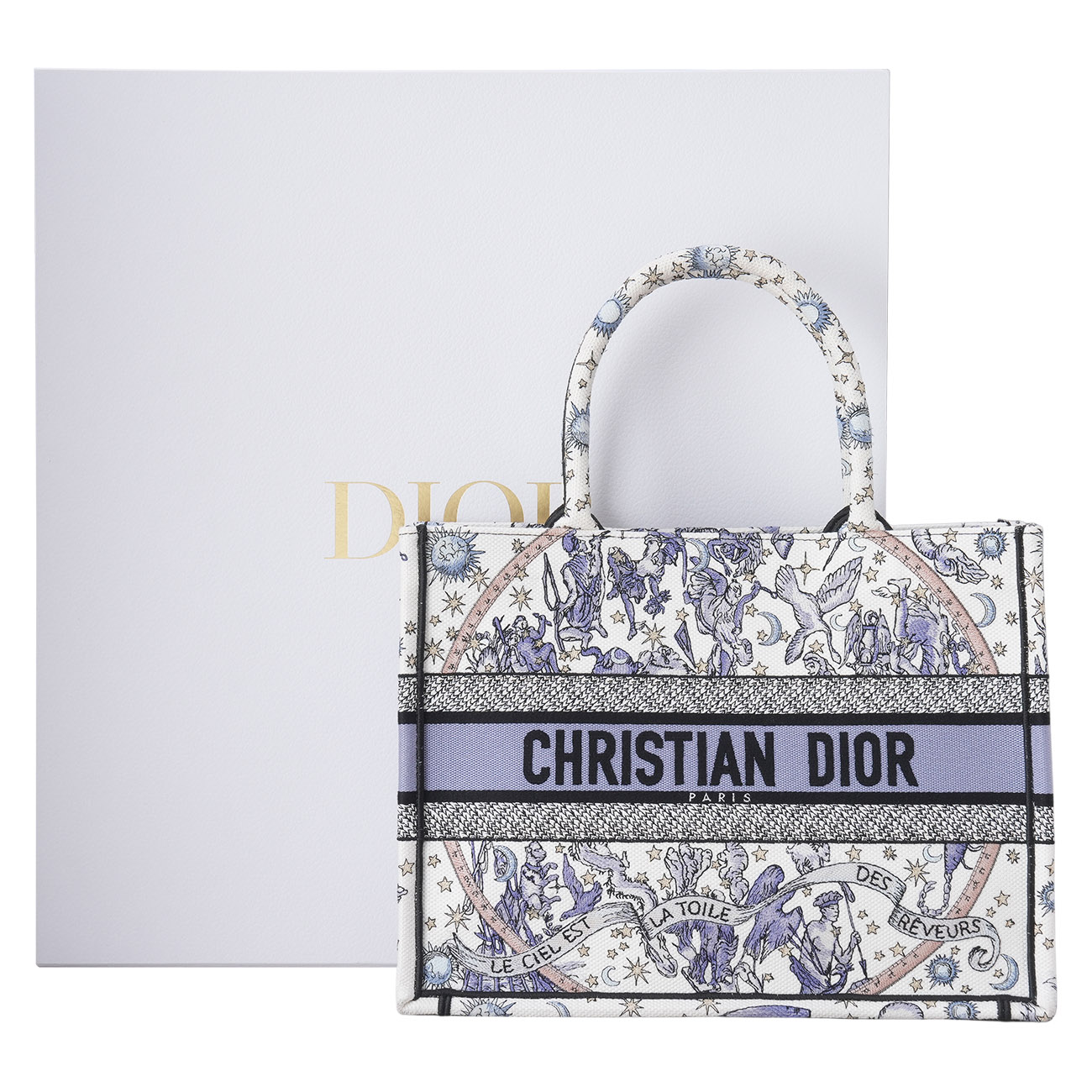 CHRISTIAN DIOR(USED)디올 북토트 미듐